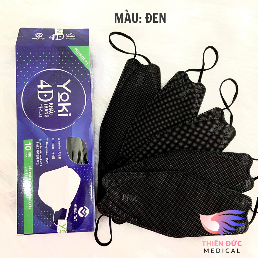 Combo Hộp Khẩu trang KF94 Yoki Kháng Khuẩn
