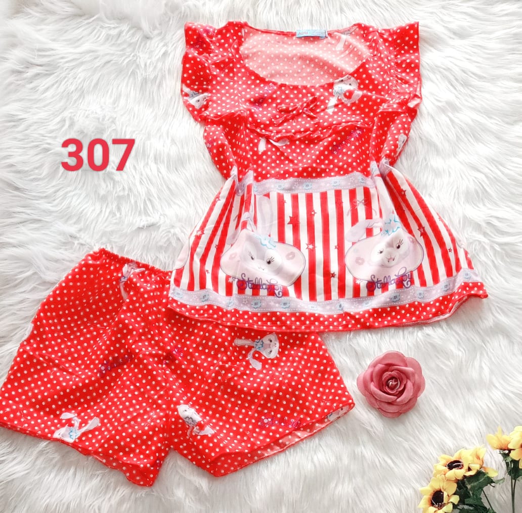 Bộ lụa hàn đùi cho Bé Gái, 30 đến 53kg, ảnh thật