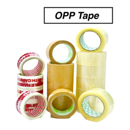 Clear OPP Tape Adhesive Transparent Packaging Tape 50mic x 48mm x
