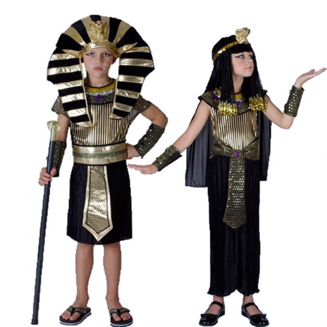 Kids Boy Pharaoh Egyptian United Nation Costume 