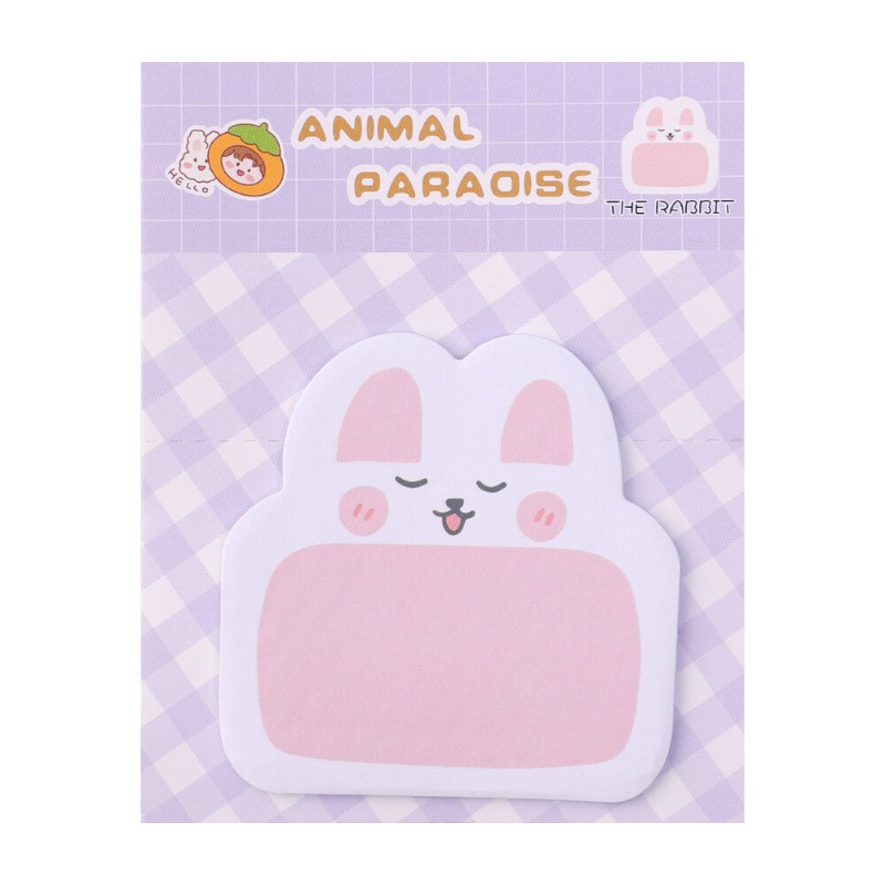 20/30pcs Mini Cartoon Animal Notes Student Notepad Scrapbook Stickers Cute Stationery School Office Supplies
