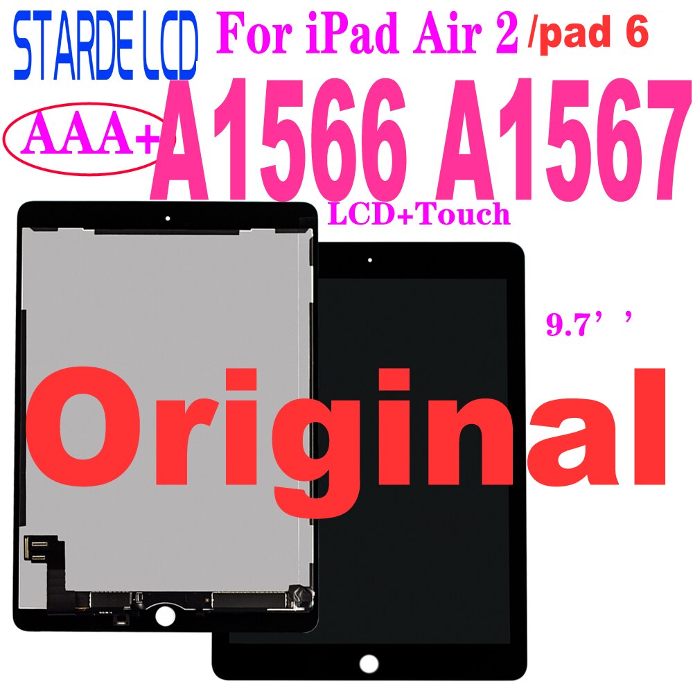 for ipad air2 a1566 a1567 lcd