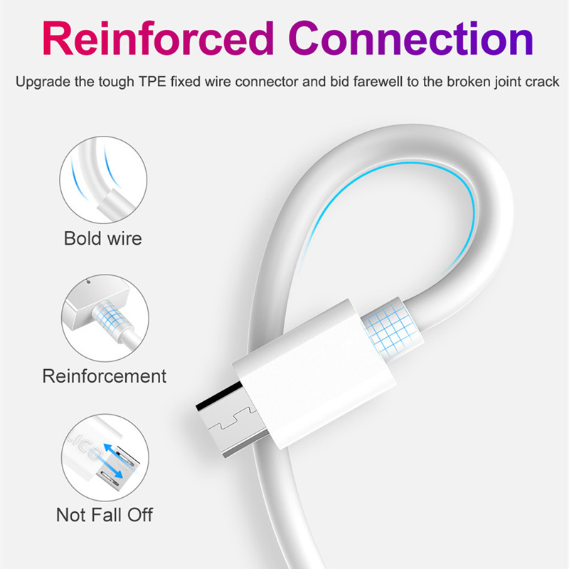 Micro USB Cable Fast Charge 5A For Samsung Android Fast Charging Phone Charger USB Cable Mobile Phone Cord Wire For Xiaomi Honor. 