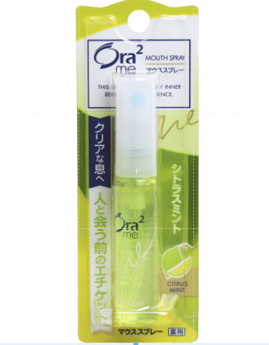 CHAI XỊT THƠM MIỆNG SUNSTAR ORA2 NHẬT BẢN (NHIỀU MÙI HƯƠNG - 6ML)