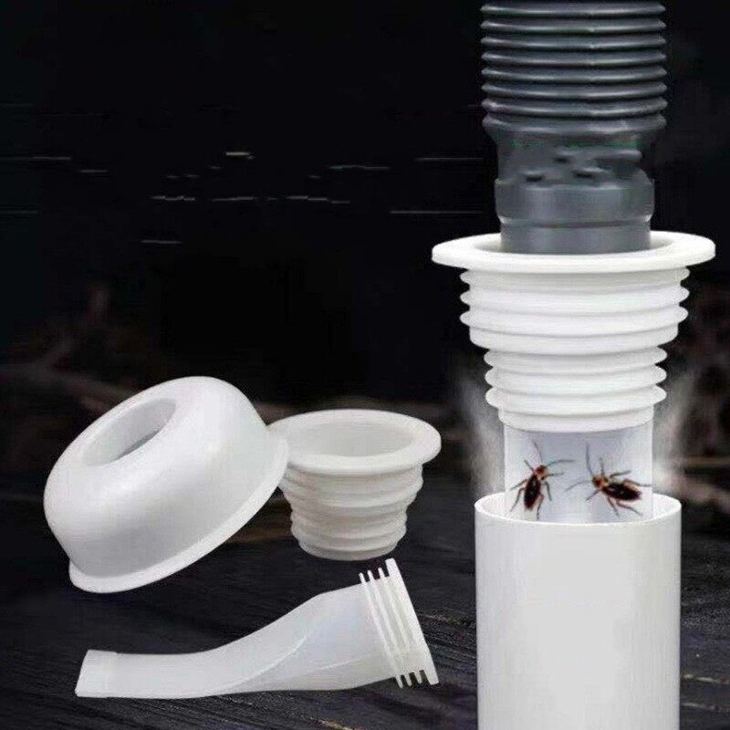 3 cái/bộ cho 4-5cm ống cống ống Ống thoát đặt dưới sàn khử mùi lõi bằng chứng kiểm soát dịch hại mùi nhà bếp ống cống thoát nước