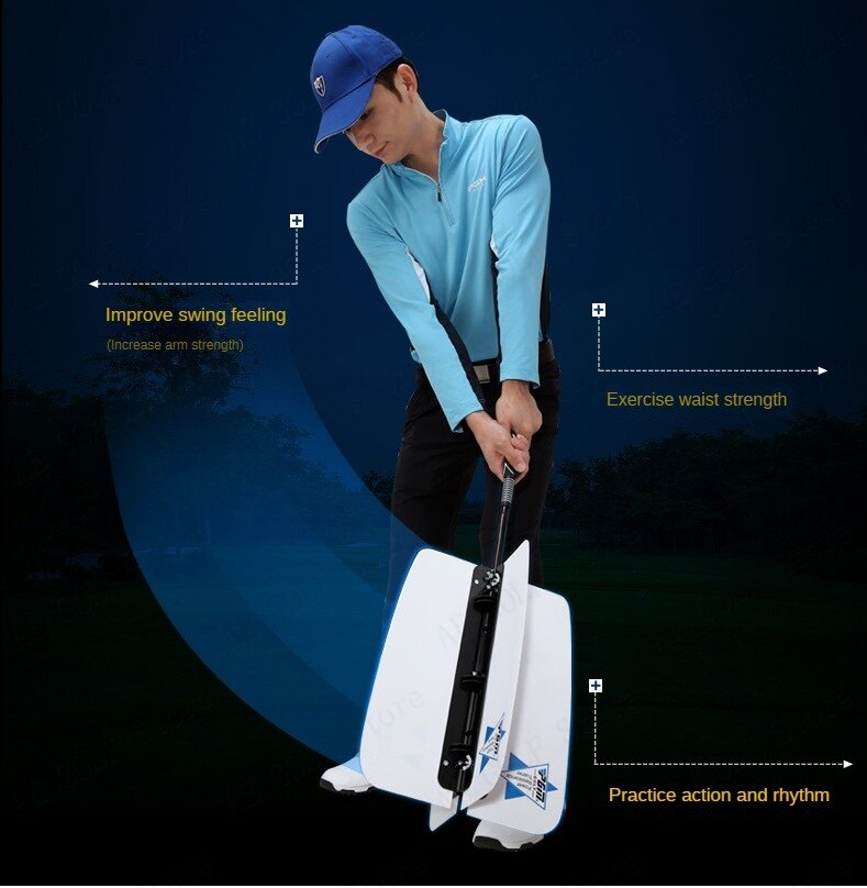 PGM Golf Wind Power Practitioner Swing Force Practitioner Wind Power Swing Stick HGB007