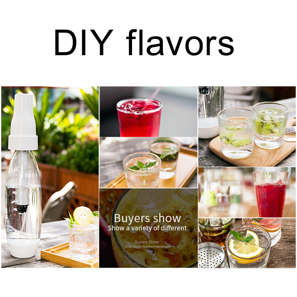 【Must-Have Accessories】 Portable Manual Bubble Water Sodas Machine Mini Carbonated Soft Drink Travel Juice Soda Sparkling Water Maker Spritzers.
