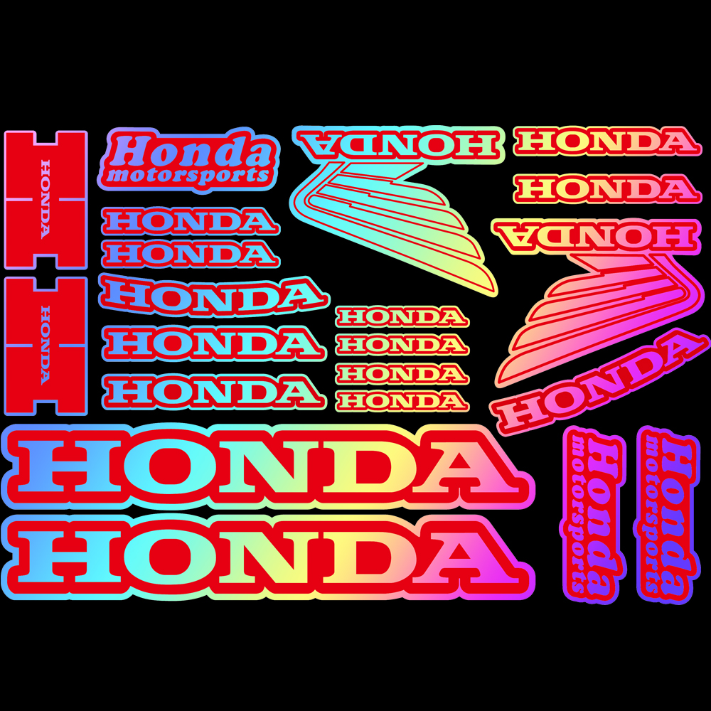 HRC Phản Quang Nhãn Dán Honda Cho Nhãn Dán Và Đề Can Xe Máy