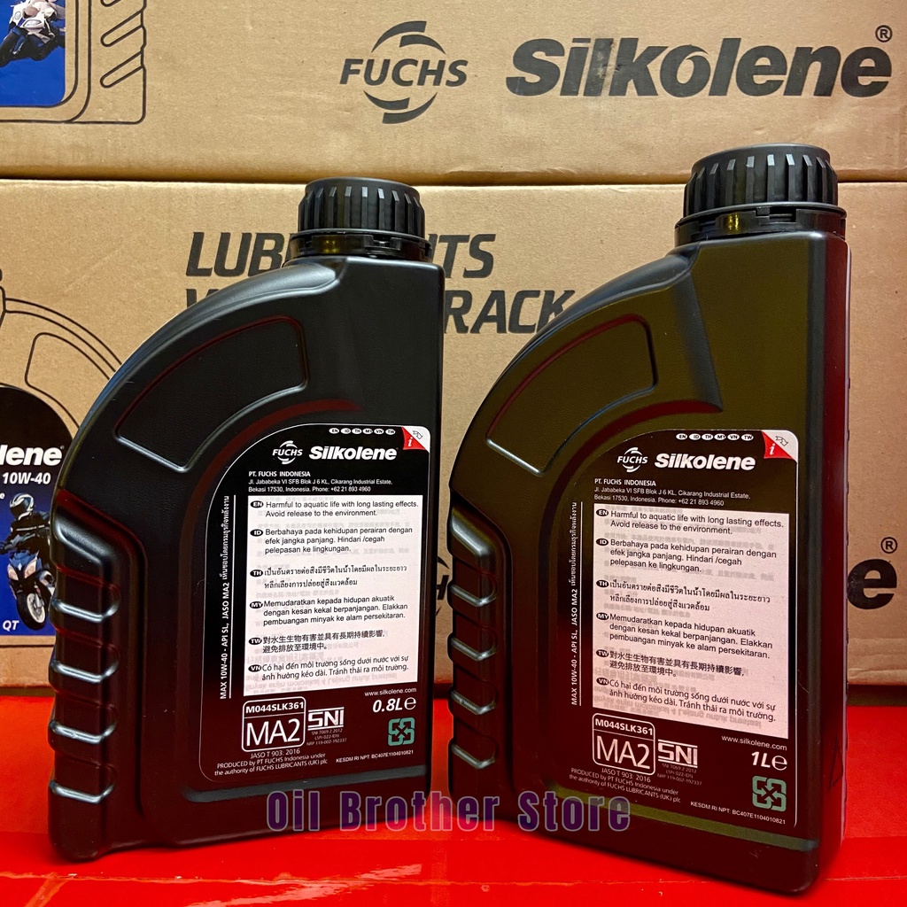 Nhớt xe số Fuchs Silkolene Max SUPER 4 10W40