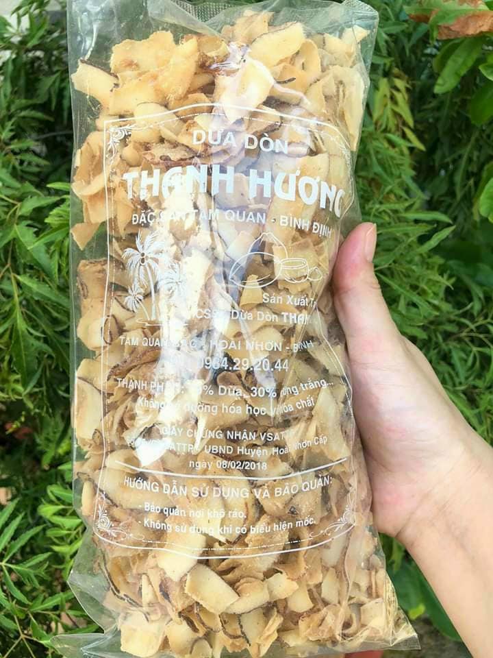 Dừa Khô Sấy Giòn 500 Gram