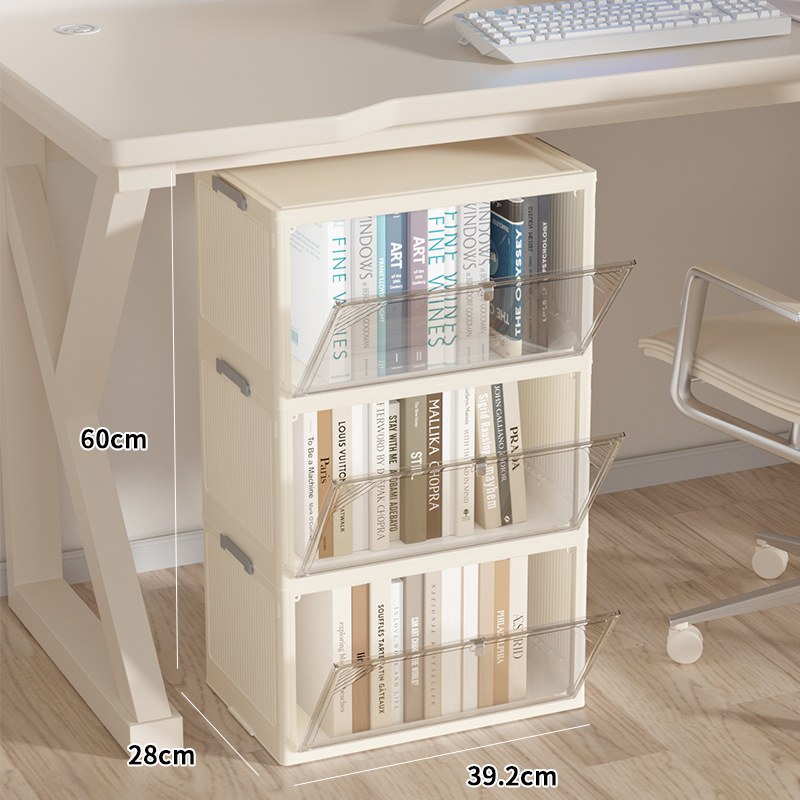 Locker Storage box Folding storage box Household installation-free lockers Finishing box Multi-purpose storage box storage box, multi-layer transparent storage box multi-layer plastic storage box
