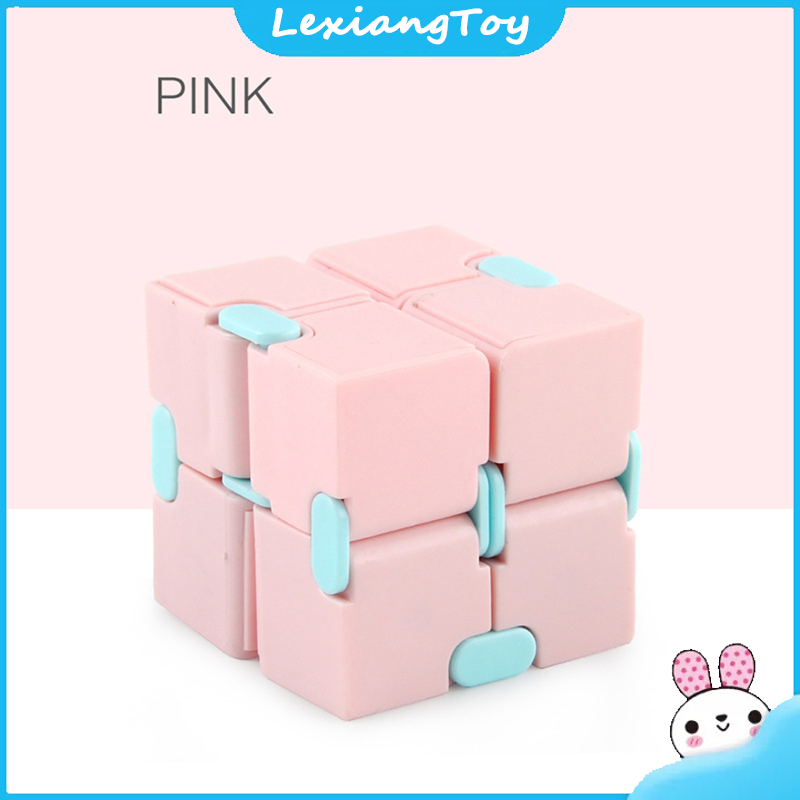 Lexiang Đồ Chơi 2X 2 khối lập phương thần kỳ Túi Lật Vô Hạn khối rubik tốc độ Giải Nén Đồ chơi giáo dục trẻ em Quà tặng sinh nhật