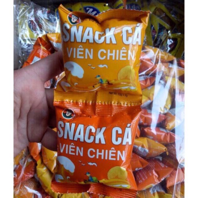 Snack cá viên chiên,bim bim cá viên chiên siêu ngon siêu giòn