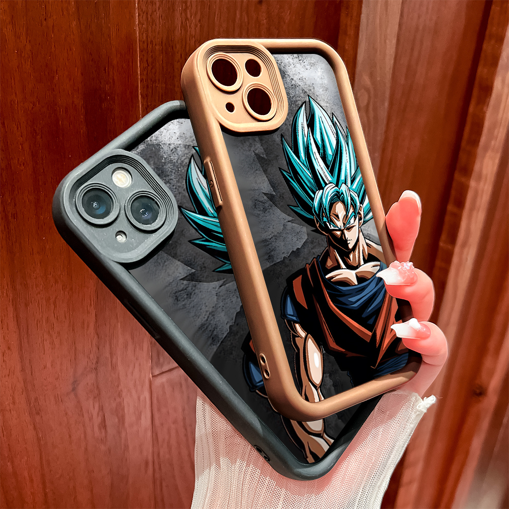 ZeroQiQi for Realme C15 Back Cover Anime Dragon Ball Soft Rubber Ladder Camera Protection Phone Case. 