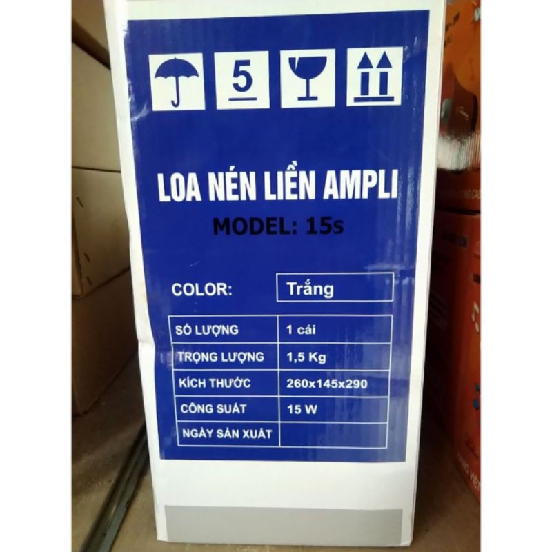 Loa Nén Liền Âm Ly Có Bluetooth-Có CổngThẻ Nhớ