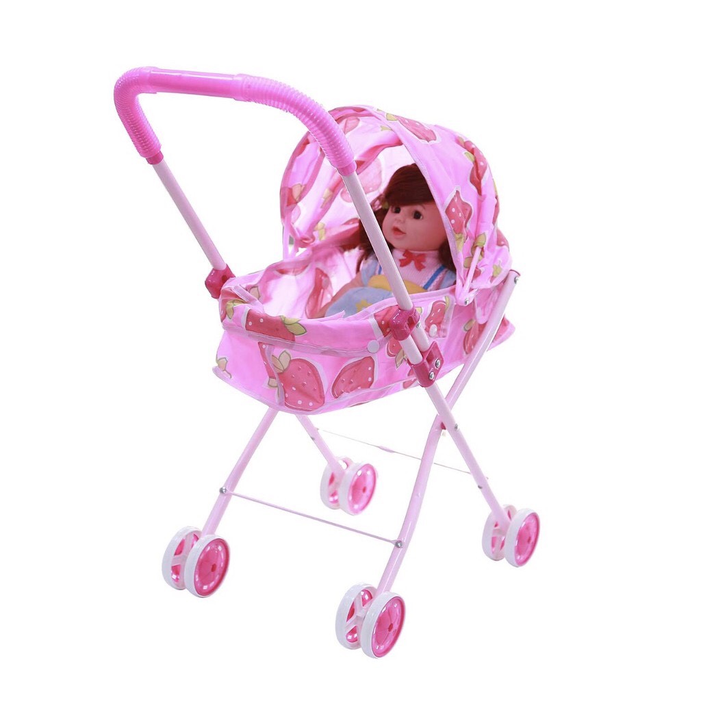 Búp bê kèm xe đẩy và búp bê kèm balo cho bé