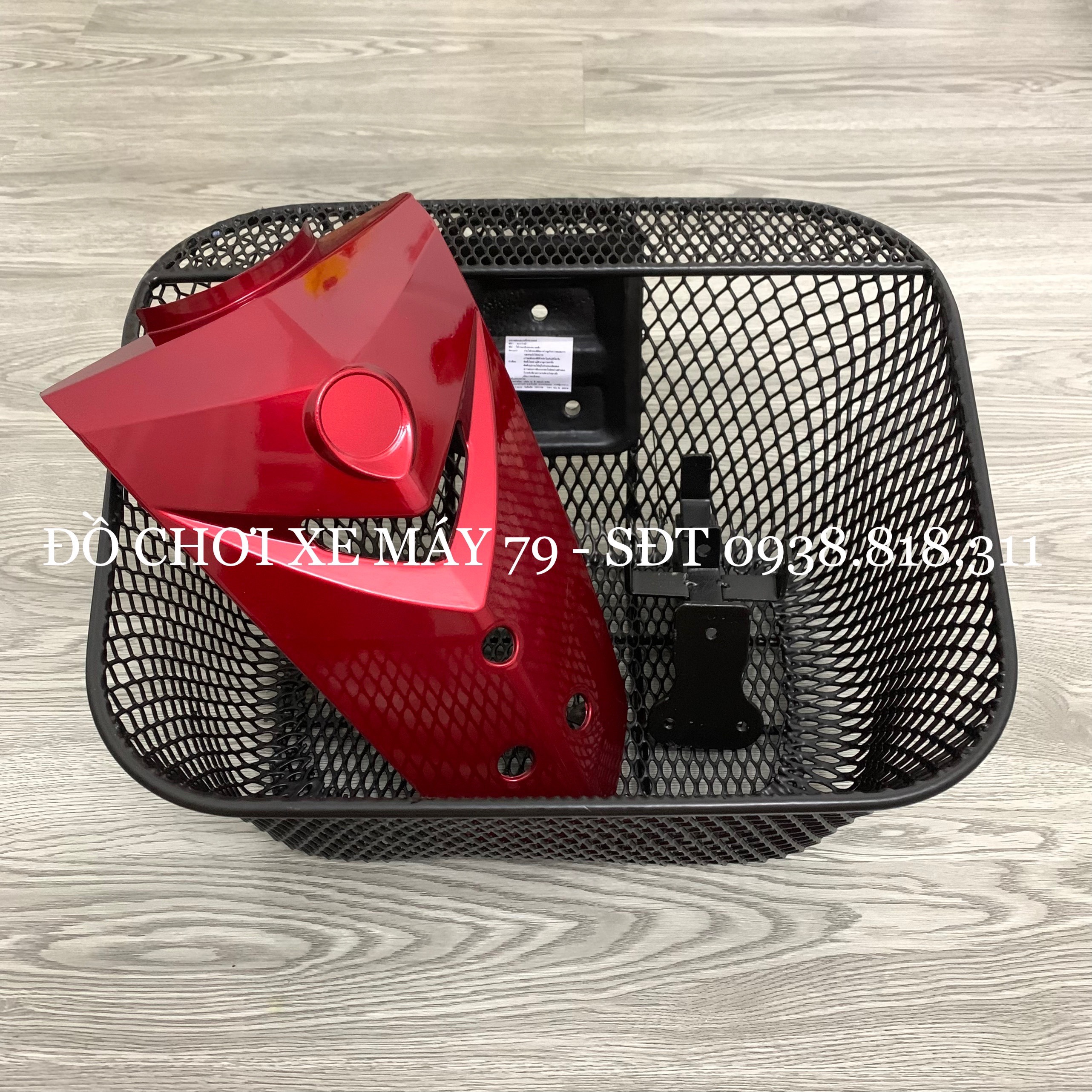 Rổ Spark Thái gắn Sirius + pát rổ + mặt nạ