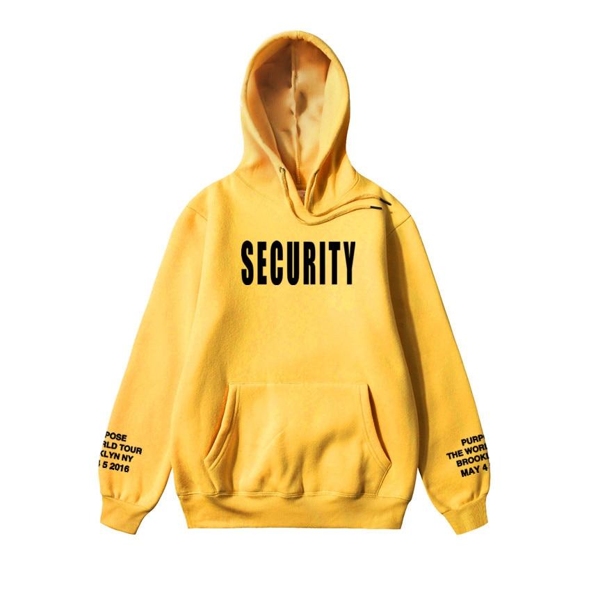 tour yellow hoodie