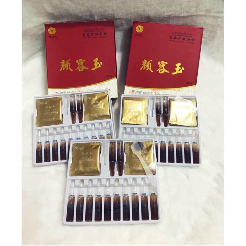 BỘ MẶT NẠ THUỐC BẮC 36 Ống - Hàng Cao Cấp