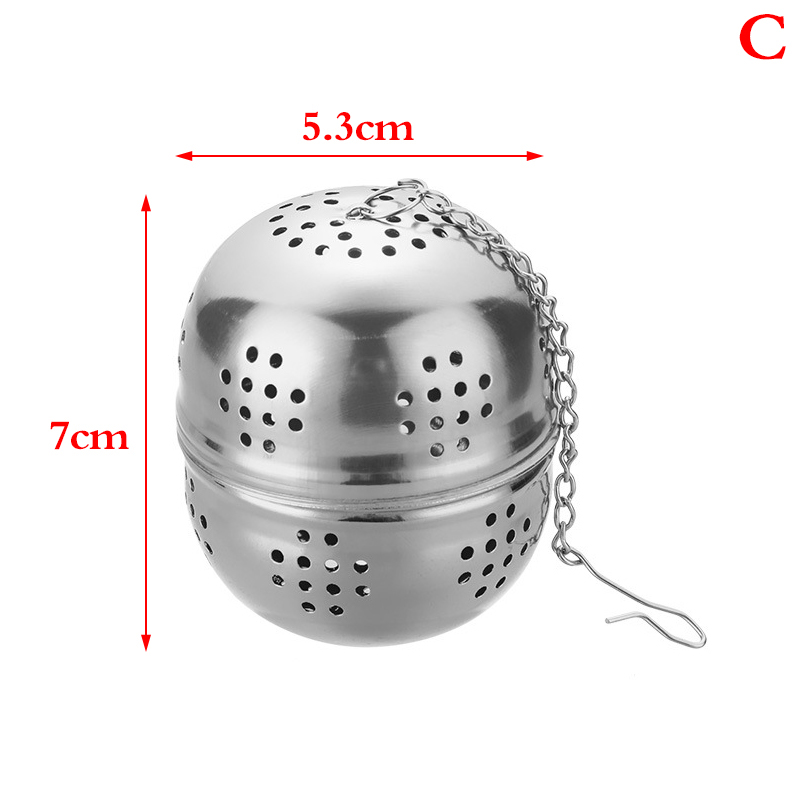 Stainless Steel Ball Tea Leak Ball Tea Leak Mesh Filter Strainer Tea Infuser