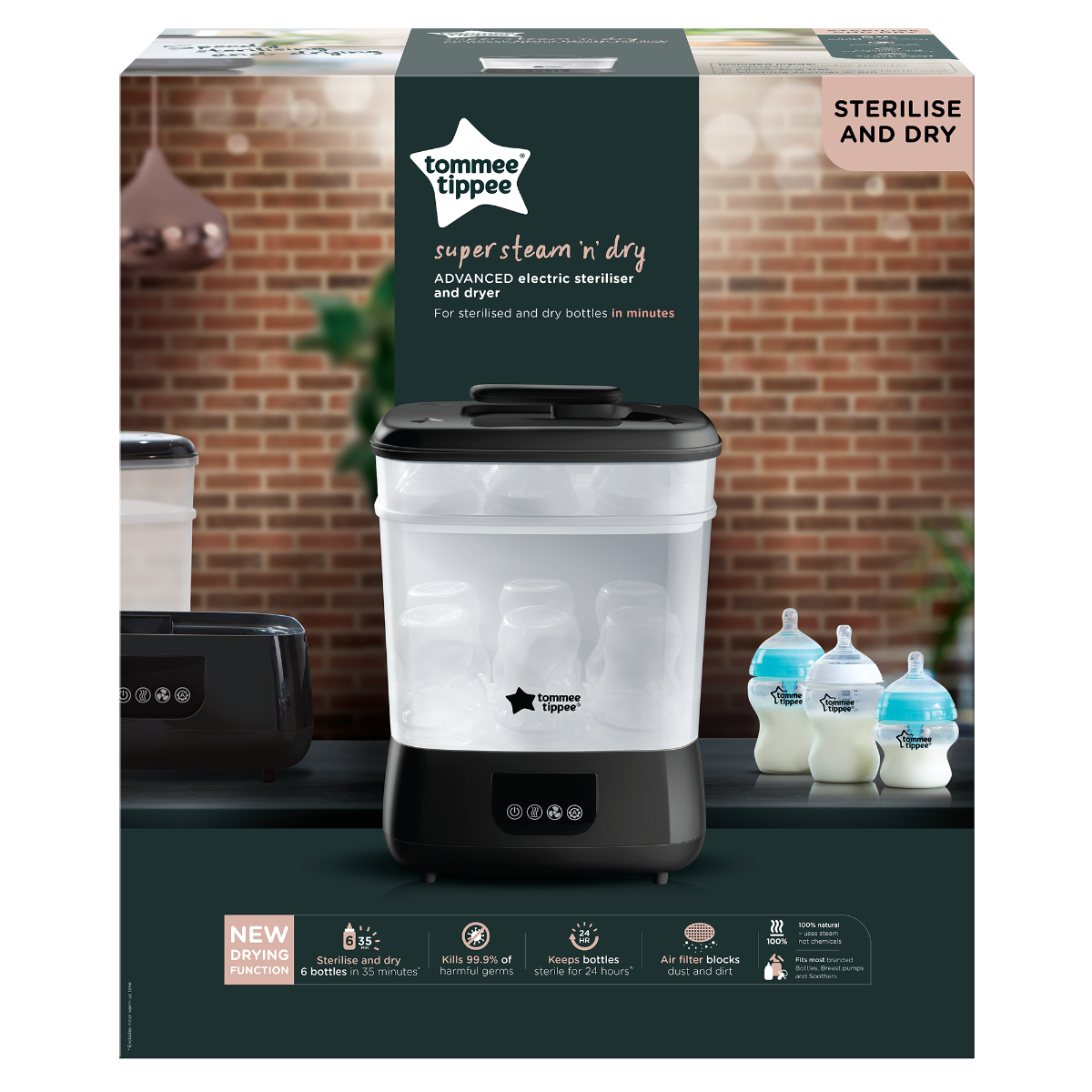 steam sterilizer with dryer