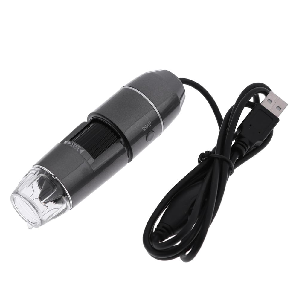 【Top quality】Digital 8LED USB2.0 2MP 1000X Zoom Microscope Handheld Biological Endoscope