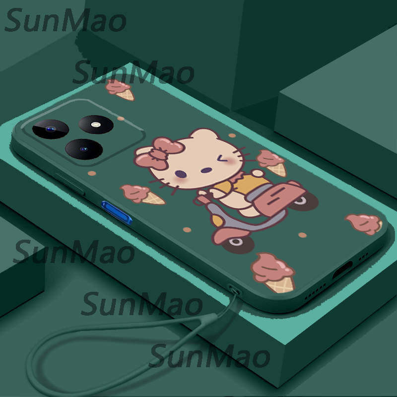 Casing Realme Note 50 phone case Camera Full Package Square protective cover CH2