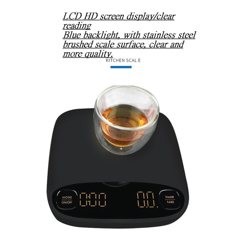 Digital Kitchen Scale Digital Weight Grams and Ounces Electronic Balance for Kitchen