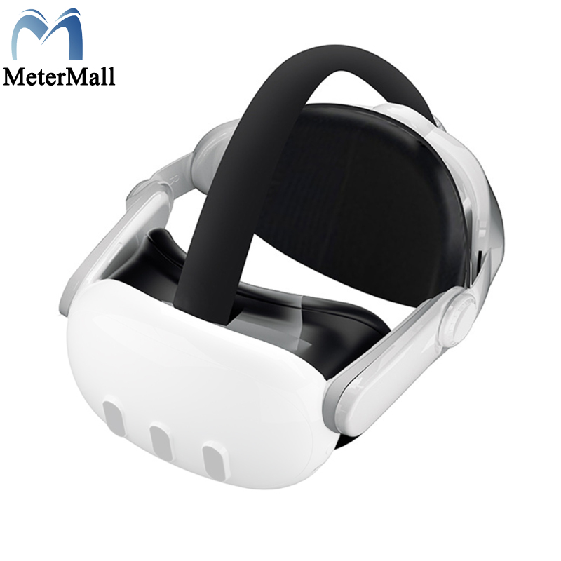 Dây đeo đầu cao cấp thay thế chơi game VR phụ kiện đa có thể điều chỉnh góc độ tương thích cho Meta Quest 3 tai nghe VR