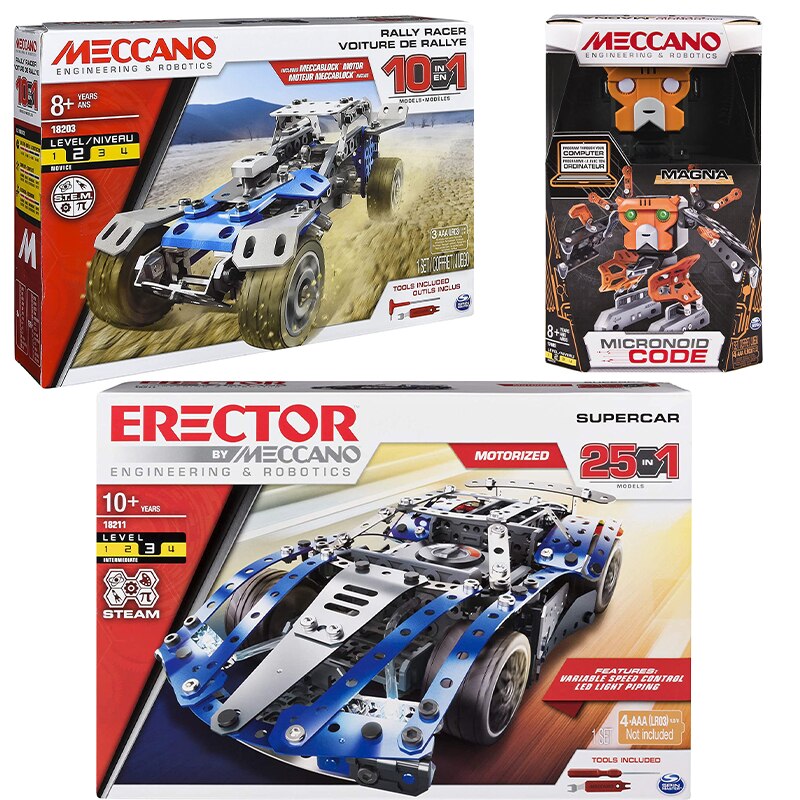 MECCANO Ducati Motorrad Bausatz – über 290 Teile Produktbild-Vorschau 12