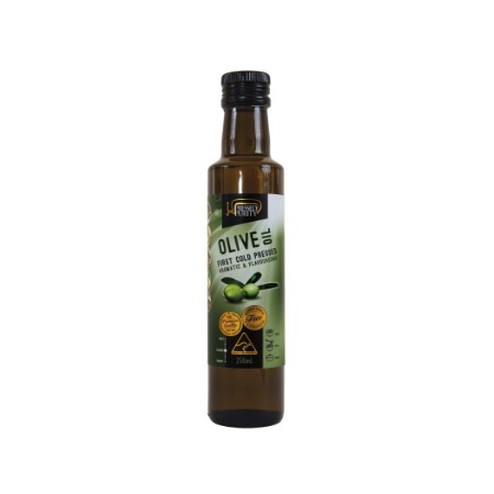 Dầu olive tinh khiết ép lạnh extra virgin hiệu Pressed Purity 250ml