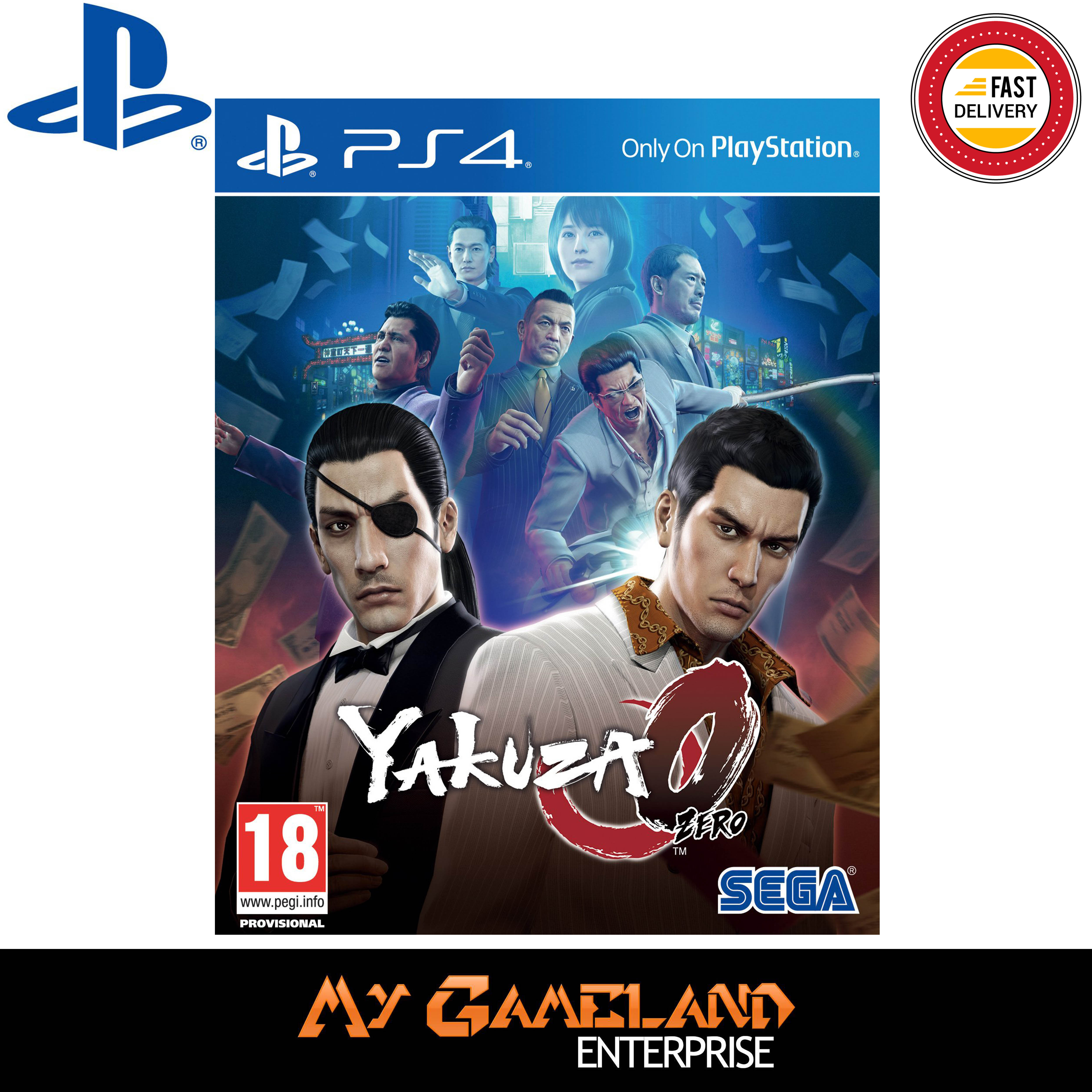 PS4 Yakuza 0(R2)(English) | Lazada