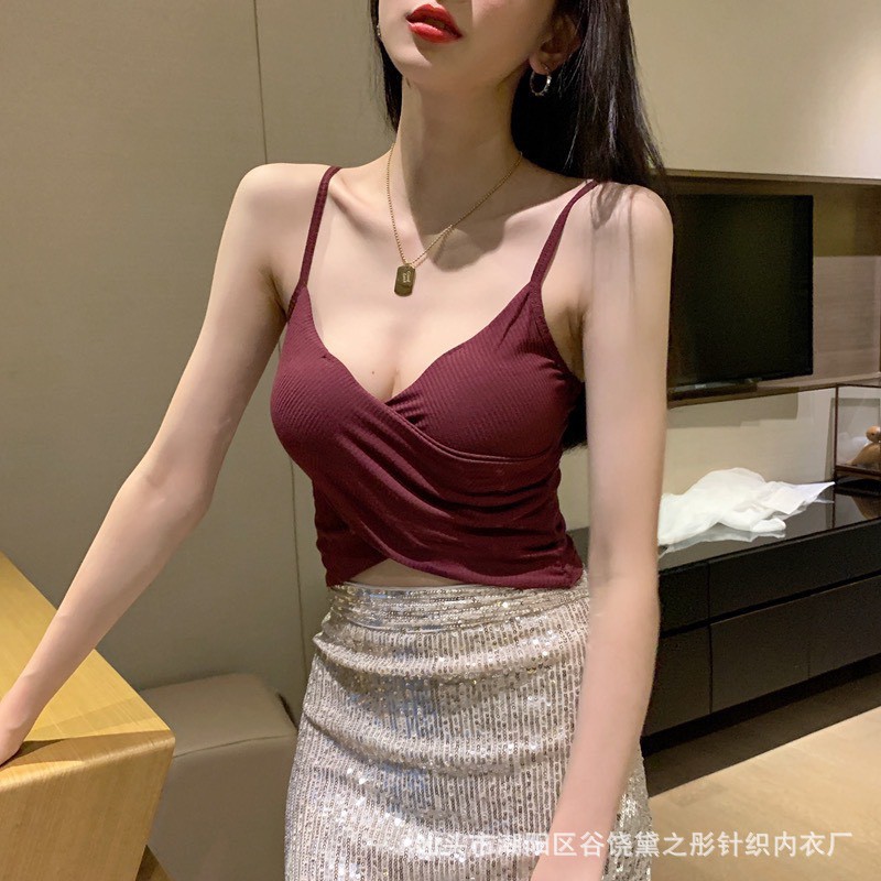 Áo Ngực, Áo Bra thun tăm chéo