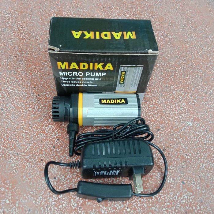 Máy bơm nước mini 12v MADIKA -(bơm nước cắt rãnh tường)