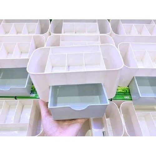 Khay đựng mỹ phẩm 7 ngăn để bàn