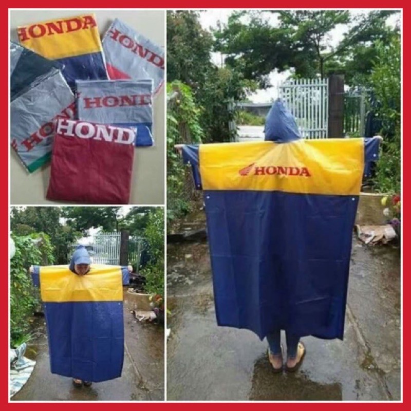 Áo mưa honda