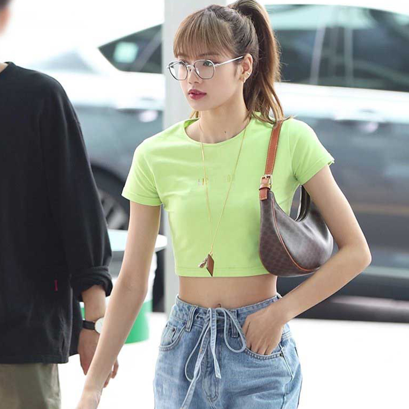 Quần Jean thắt nơ eo Lisa
