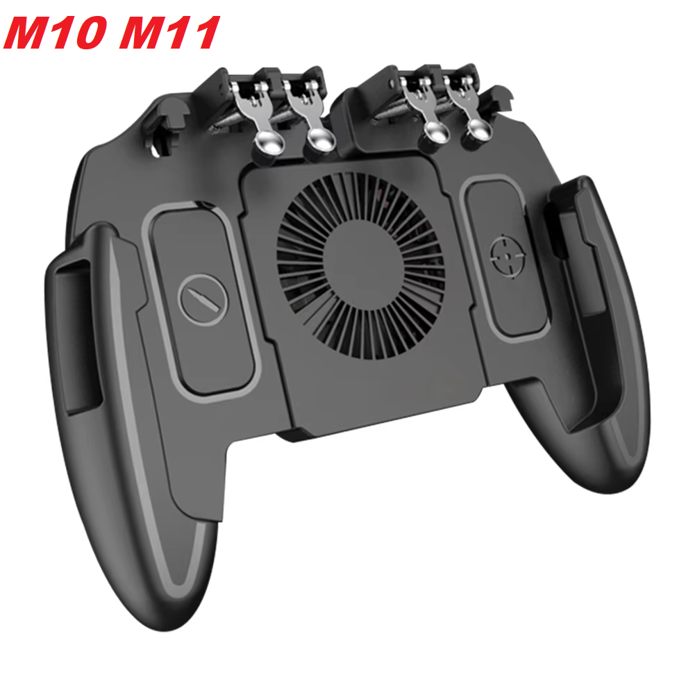 For PUBG Mobile Joystick Controller L1R1 Trigger Gamepad for iOS Six 6 ...