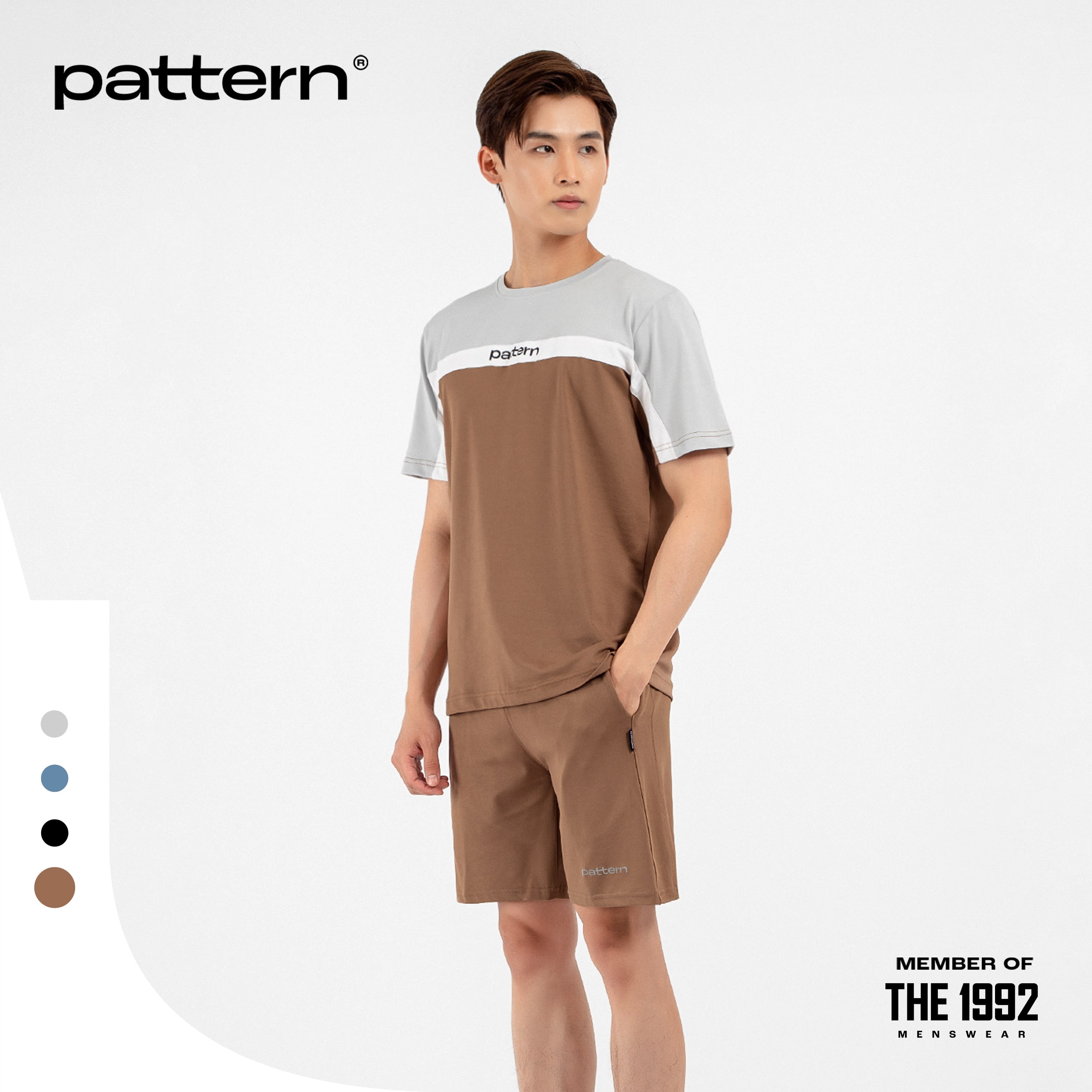 Bộ quần áo nam PATTERN THE 1992 phối sọc ngang