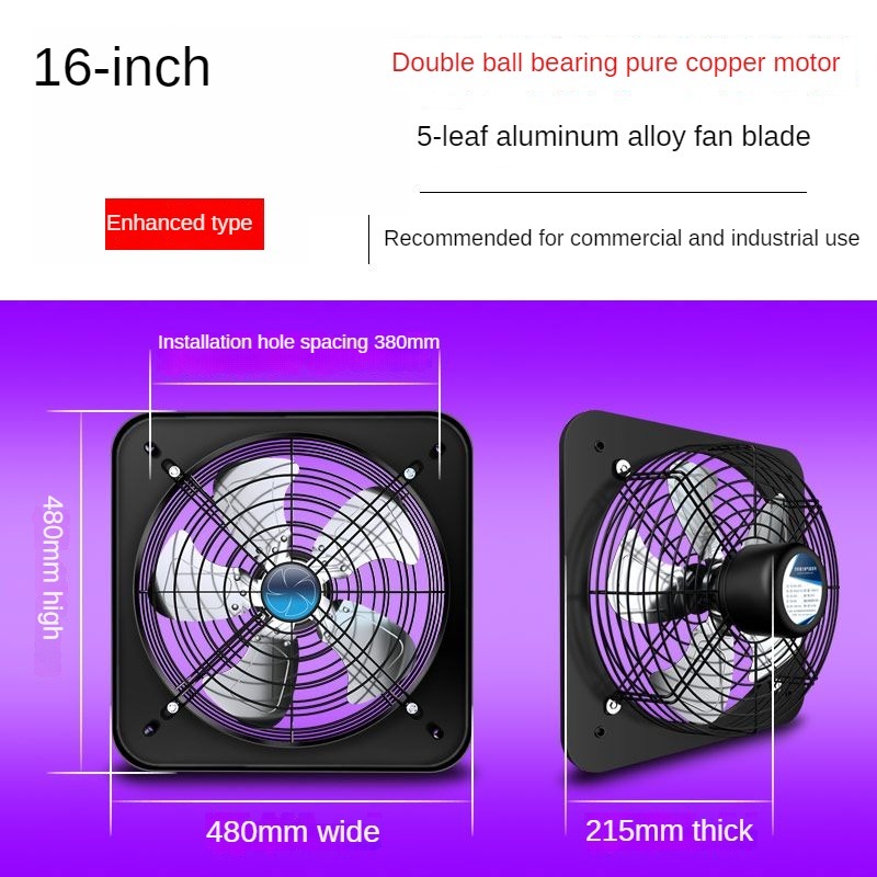 Toilet Fan Kitchen Exhaust Fan Window Fan Toilet Ventilation Fan