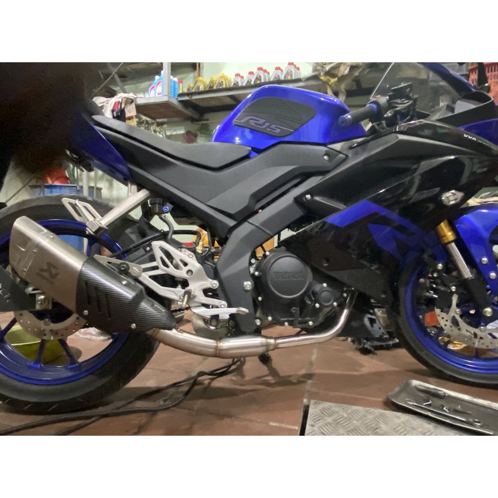 Pô ak r1 tem khắc + cổ bầu hơi các dòng xe máy