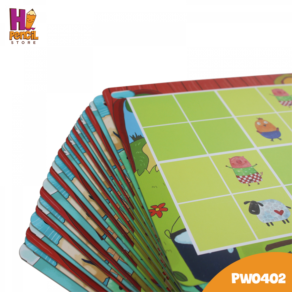 Bộ Đồ Chơi Logic Game rừng xanh