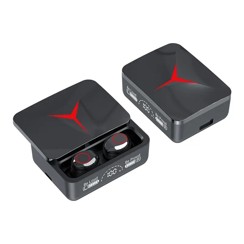 TWS M90 Bluetooth 5.3 Earphones Wireless Headphones Touch Control Gaming Headsets HIFI Stereo Sound Noise Reduction With Mic
