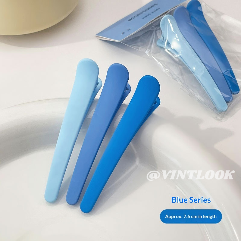 VINTLOOK Kẹp tóc mờ mềm mại cho nữ – Thiết kế thời trang để giữ mái tóc hai bên và tóc rối, lý tưởng khi trang điểm và chăm sóc tóc hàng ngày