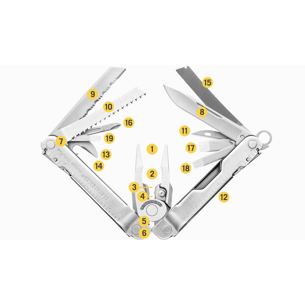 LEATHERMAN SUPERTOOL 300 DỤNG CỤ ĐA NĂNG [Hàng chuẩn, nhậpUS]