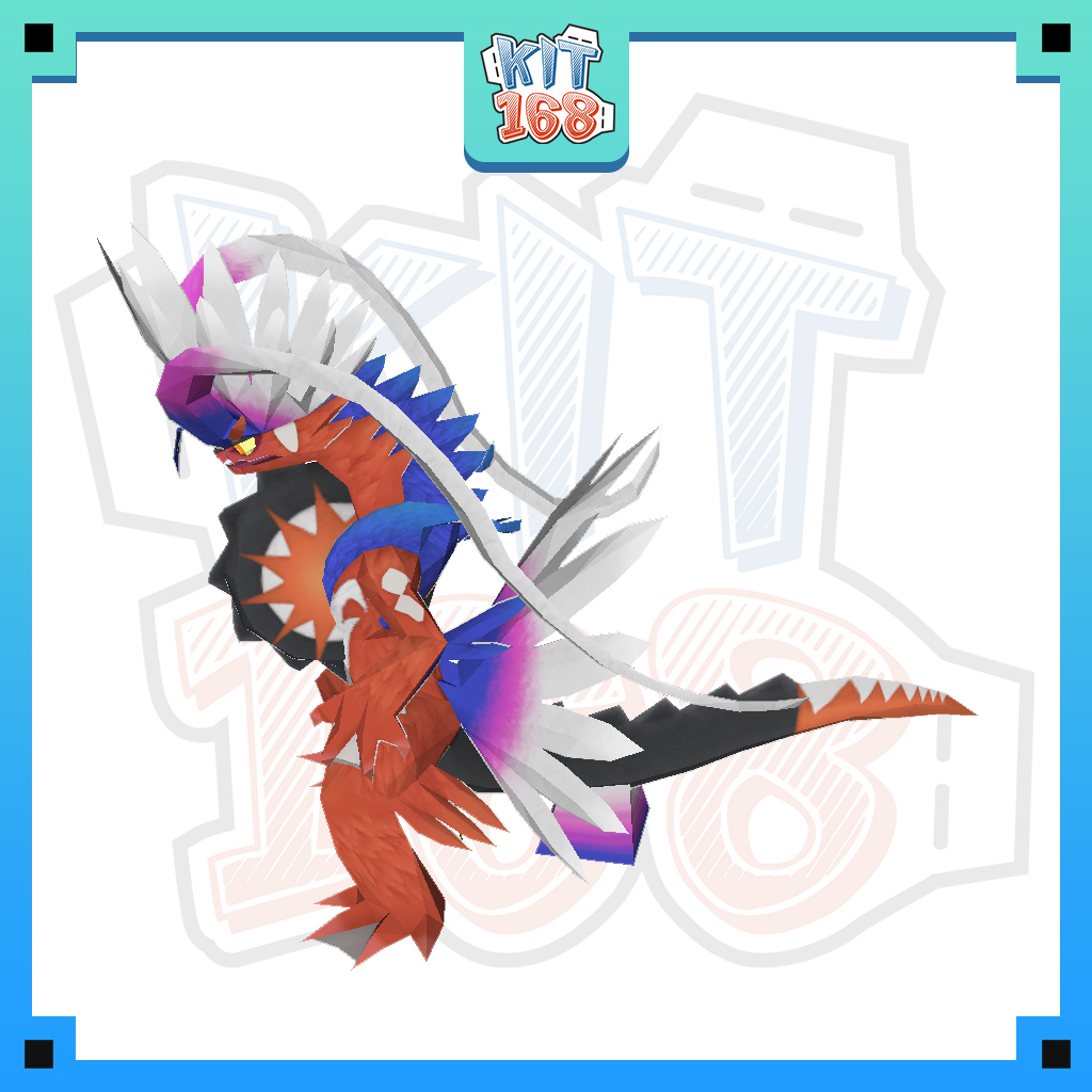 Mô hình giấy Anime Game Pokemon Koraidon