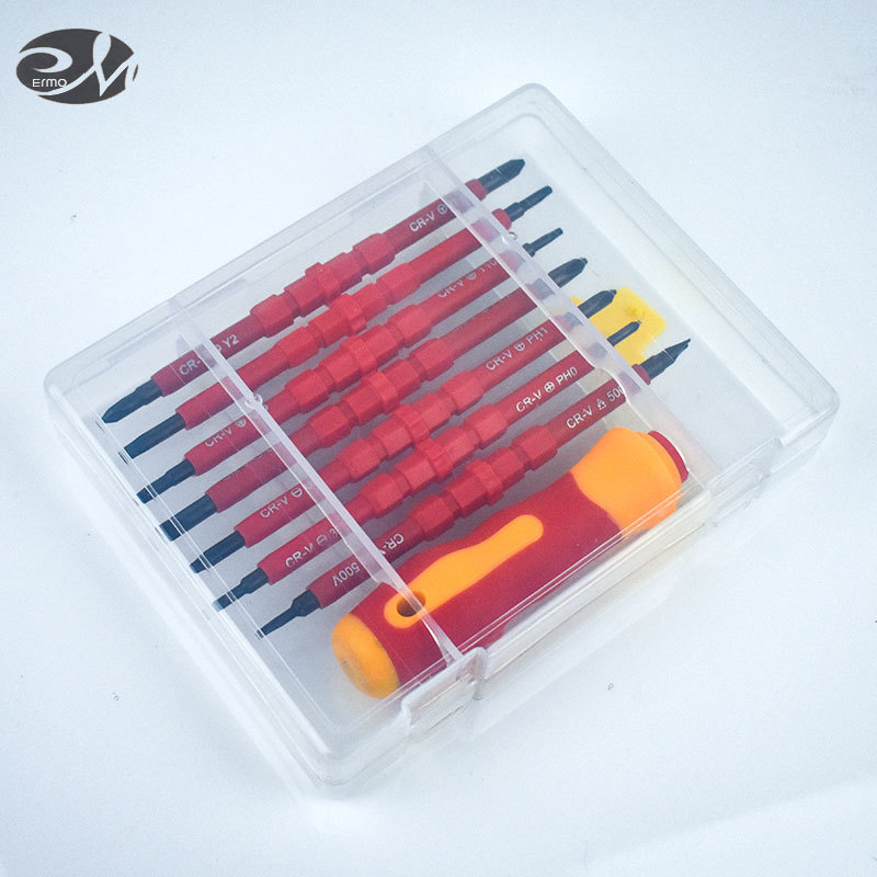 Insulating screwdriver set Electrician driver Repair combination tool strong cross screwdriver