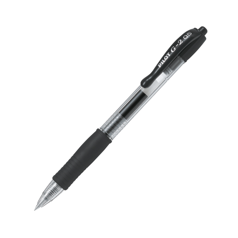 Viết Bi Gel Pilot BL-G2-5-B Đen (12 CAY/HOP)