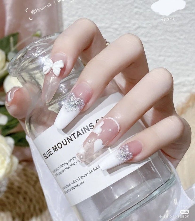 Charm nơ mẫu mới siêu đẹp - Mini Nails