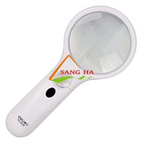 (1 Cái) Kính Lúp cao cấp có đèn Deli